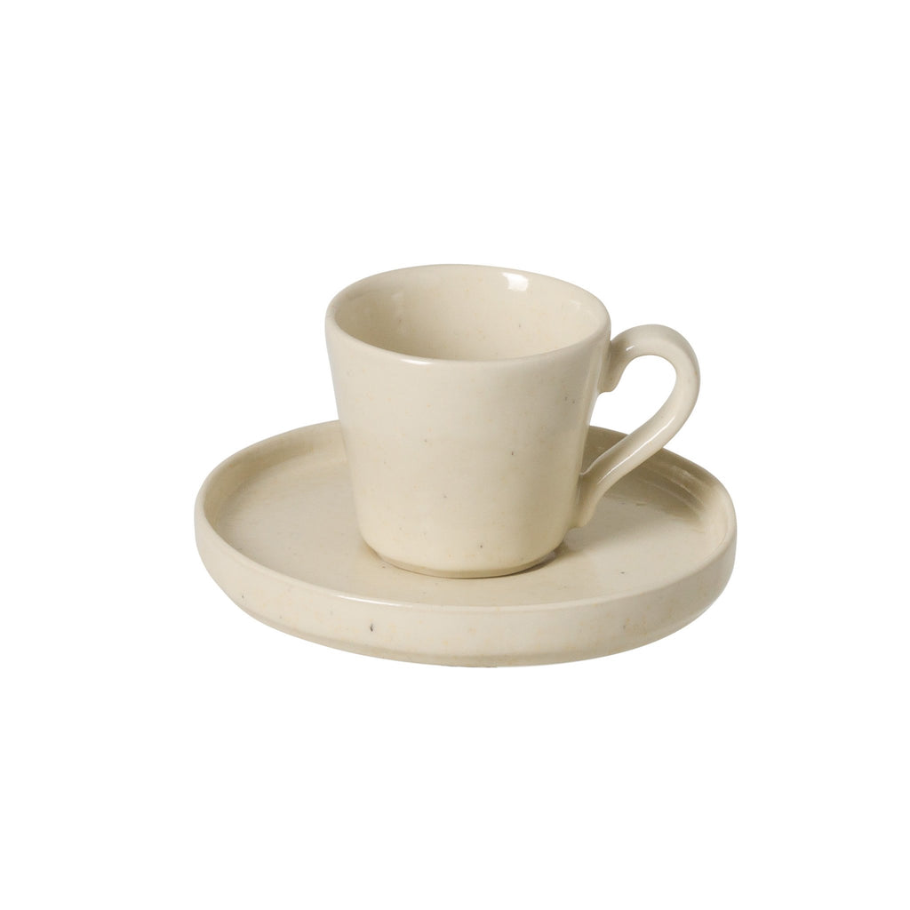 Conjunto de 6 chávenas e pires de café Lagoa